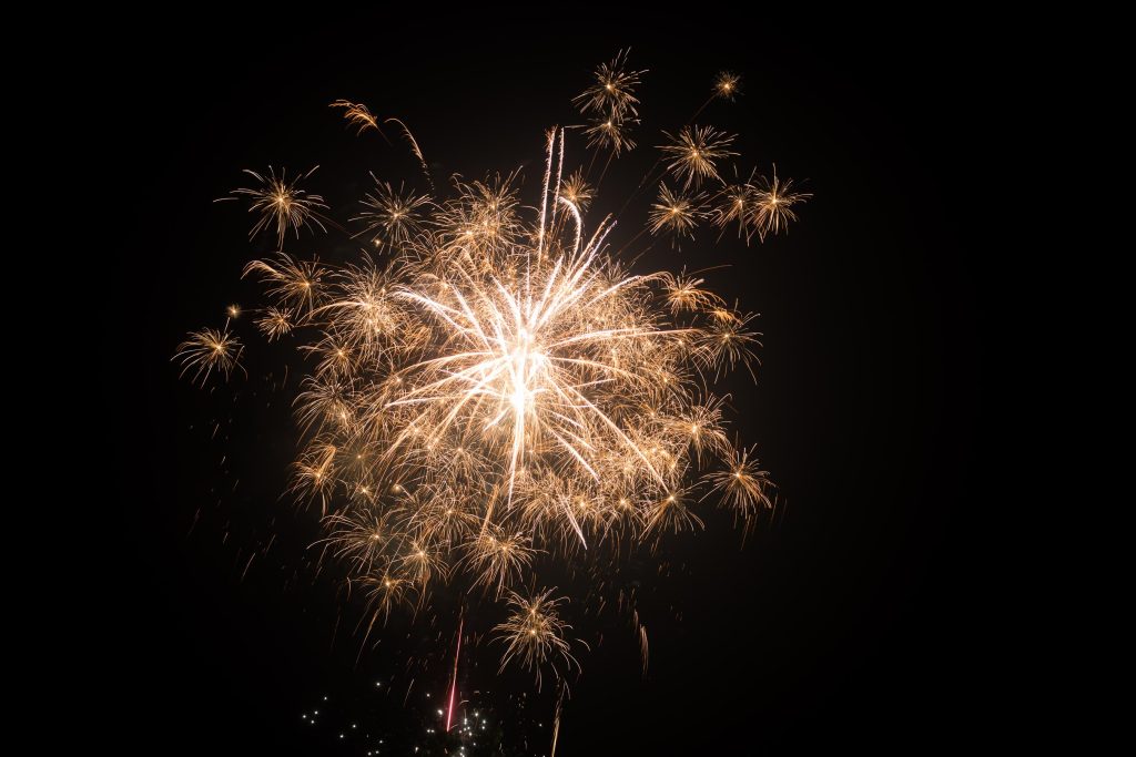 Feu d'artifice en Guadeloupe