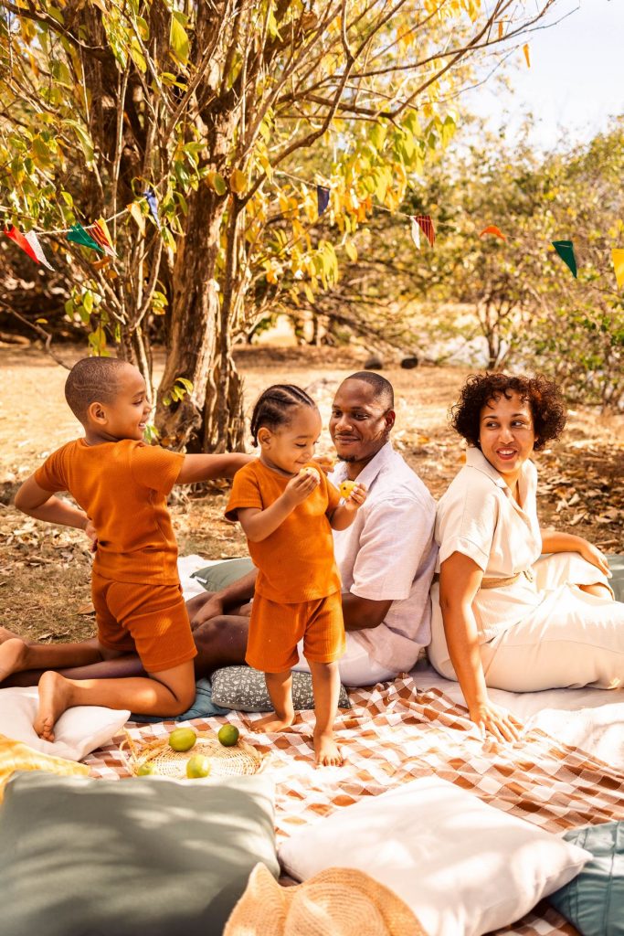 Brunch et séance photo en famille au bord de l'eau en Guadeloupe
