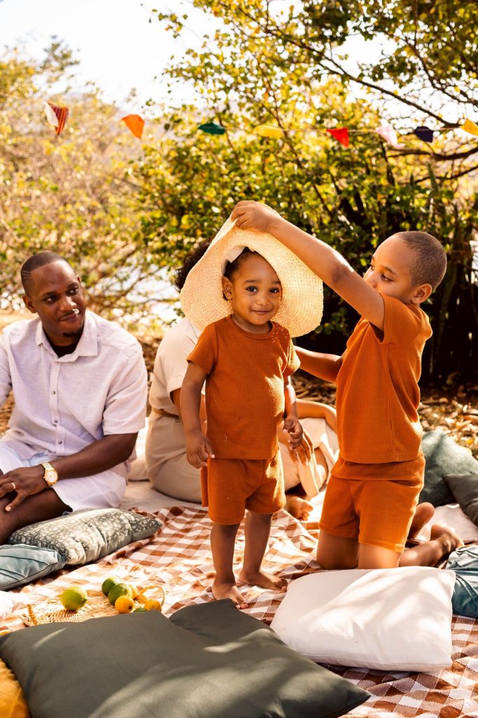 Brunch et séance photo en famille au bord de l'eau en Guadeloupe