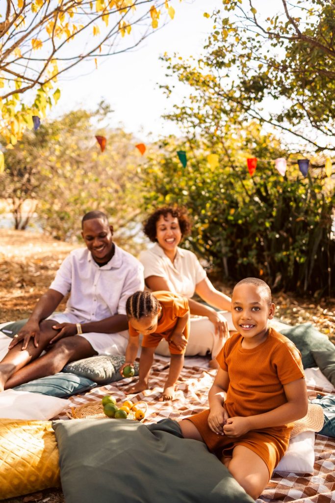 Brunch et séance photo en famille au bord de l'eau en Guadeloupe