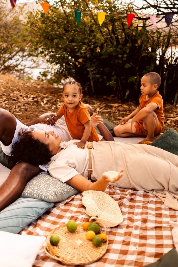 Brunch et séance photo en famille au bord de l'eau en Guadeloupe
