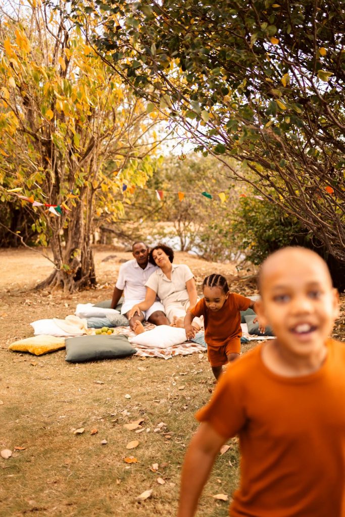 Brunch et séance photo en famille au bord de l'eau en Guadeloupe