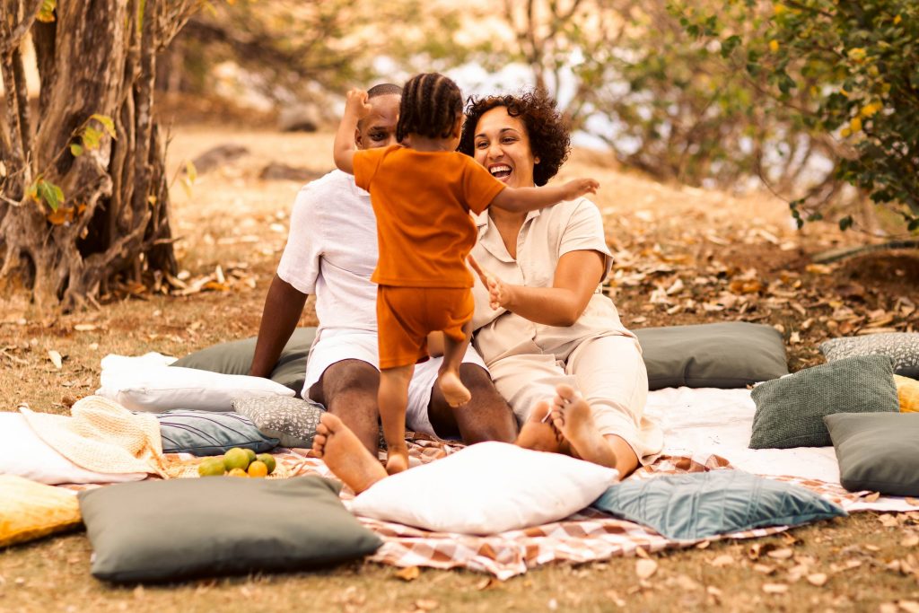Brunch et séance photo en famille au bord de l'eau en Guadeloupe