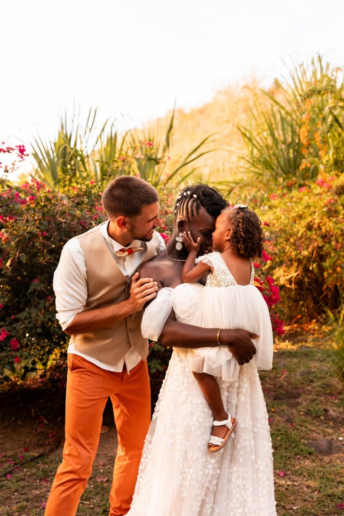 Photographe mariage naturel en Guadeloupe