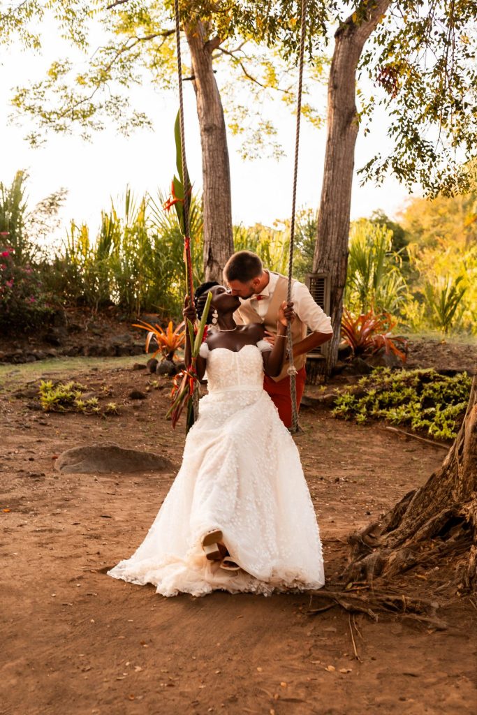 Photographe mariage naturel en Guadeloupe