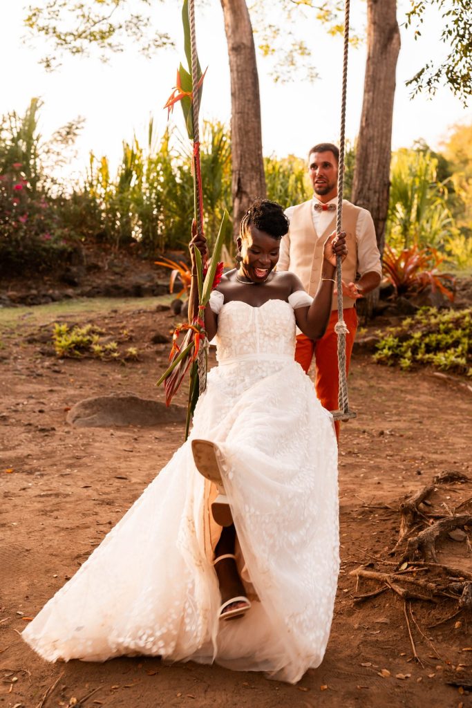 Photographe mariage naturel en Guadeloupe
