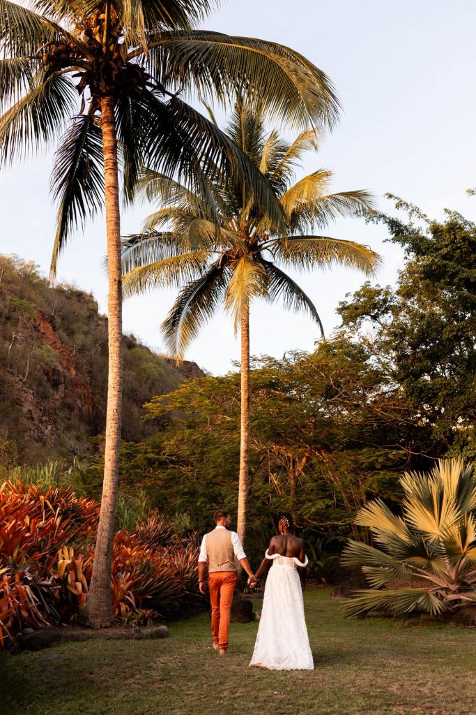 Photographe mariage naturel en Guadeloupe