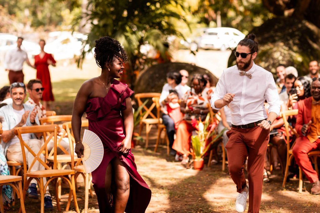 Photos de mariage à l'habitation l'oiseau à vieux-habitants en Guadeloupe