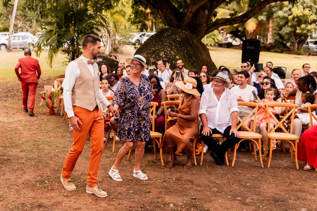 Photos de mariage à l'habitation l'oiseau à vieux-habitants en Guadeloupe