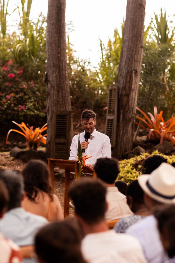 Photos de mariage à l'habitation l'oiseau à vieux-habitants en Guadeloupe