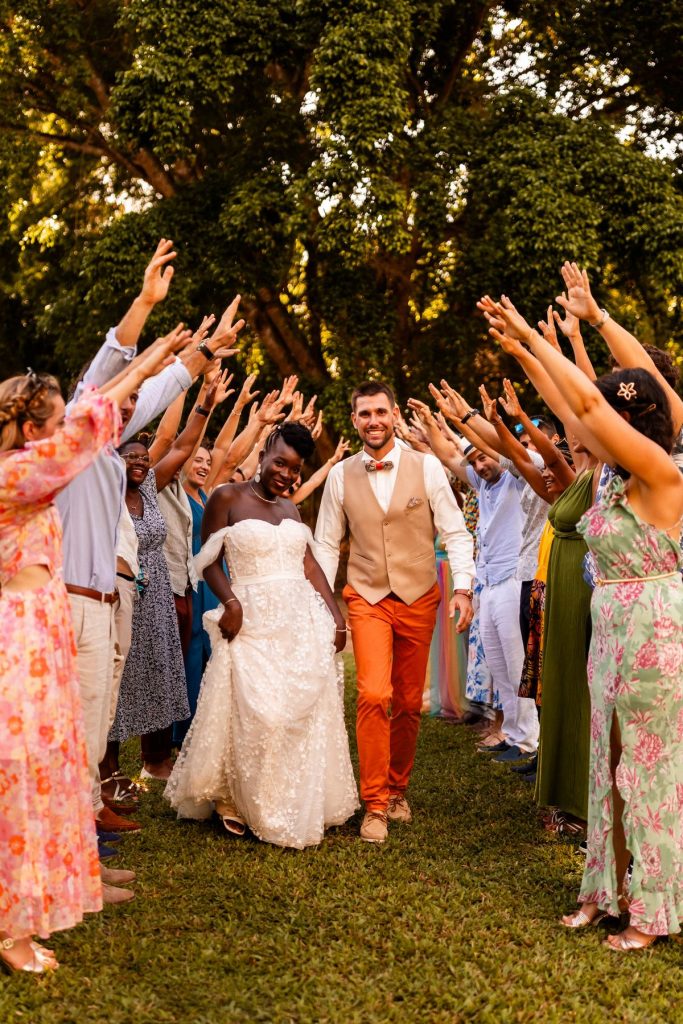Photographe de mariage à l'habitation l'oiseau à vieux-habitants en Guadeloupe