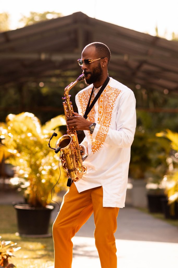 Saxophoniste en Guadeloupe