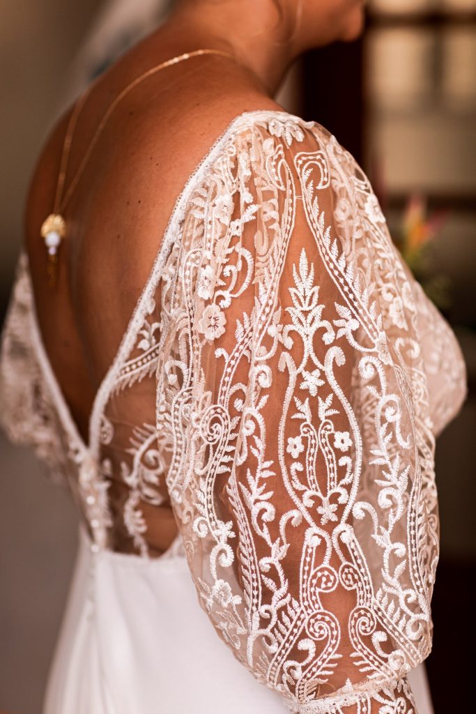 Robe de mariée éco-responsable Guadeloupe