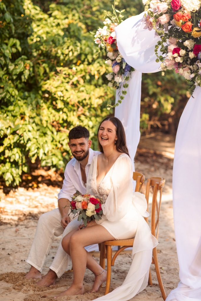 mariage sur la plage en Guadeloupe