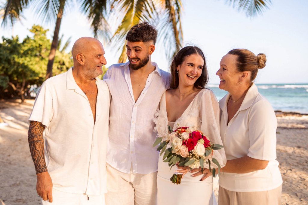 mariage sur la plage en Guadeloupe