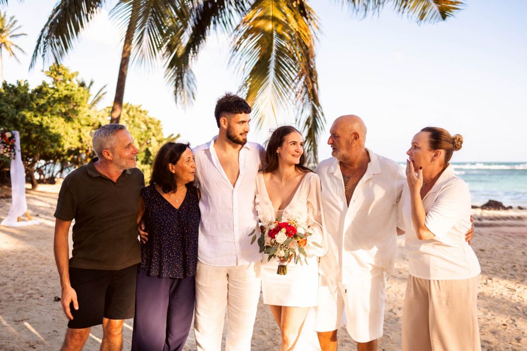 mariage sur la plage en Guadeloupe