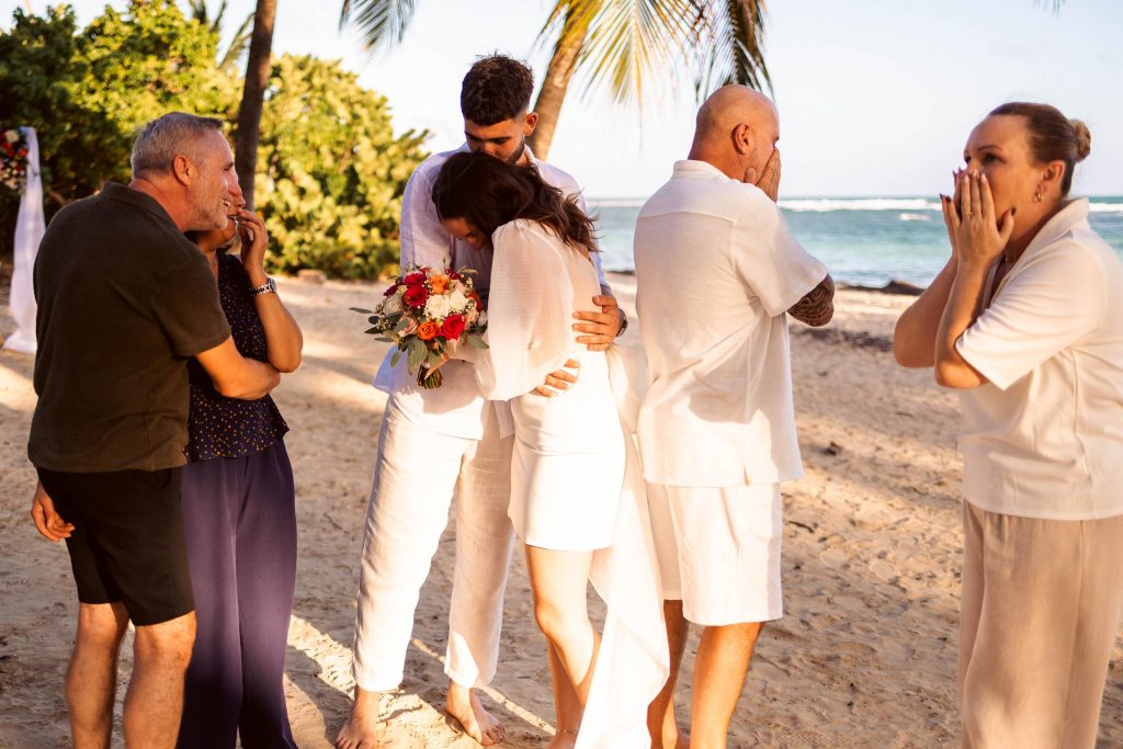mariage sur la plage en Guadeloupe