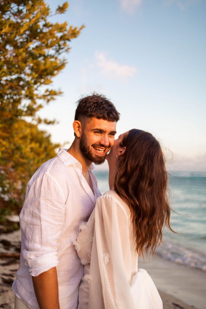 photo de mariage sur la plage en Guadeloupe