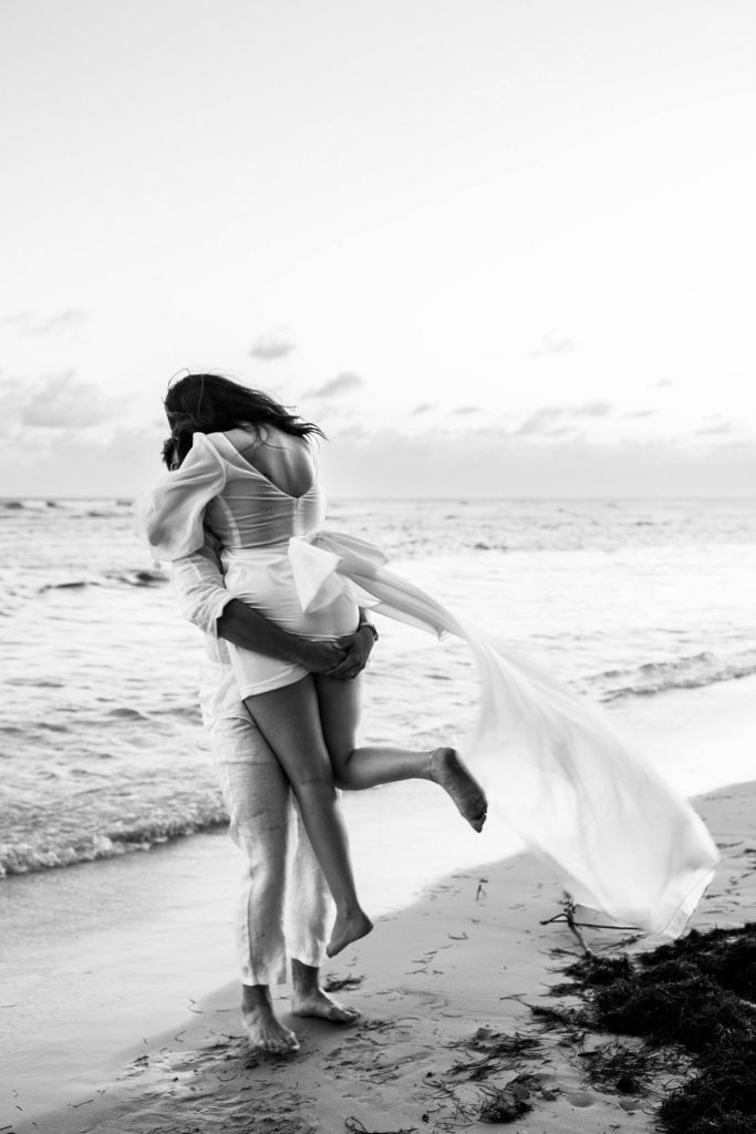 photo de mariage sur la plage en Guadeloupe