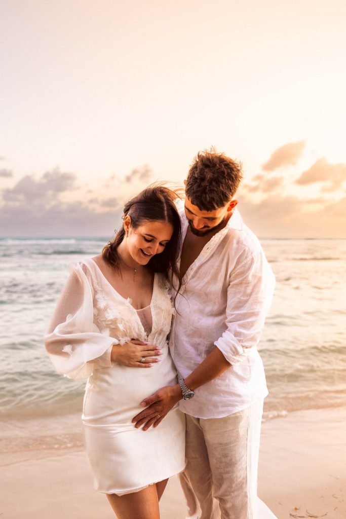 photo de mariage sur la plage en Guadeloupe