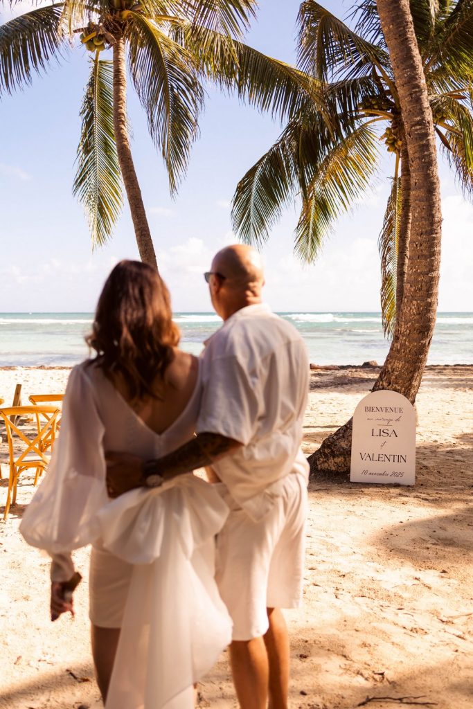 mariage sur la plage en Guadeloupe