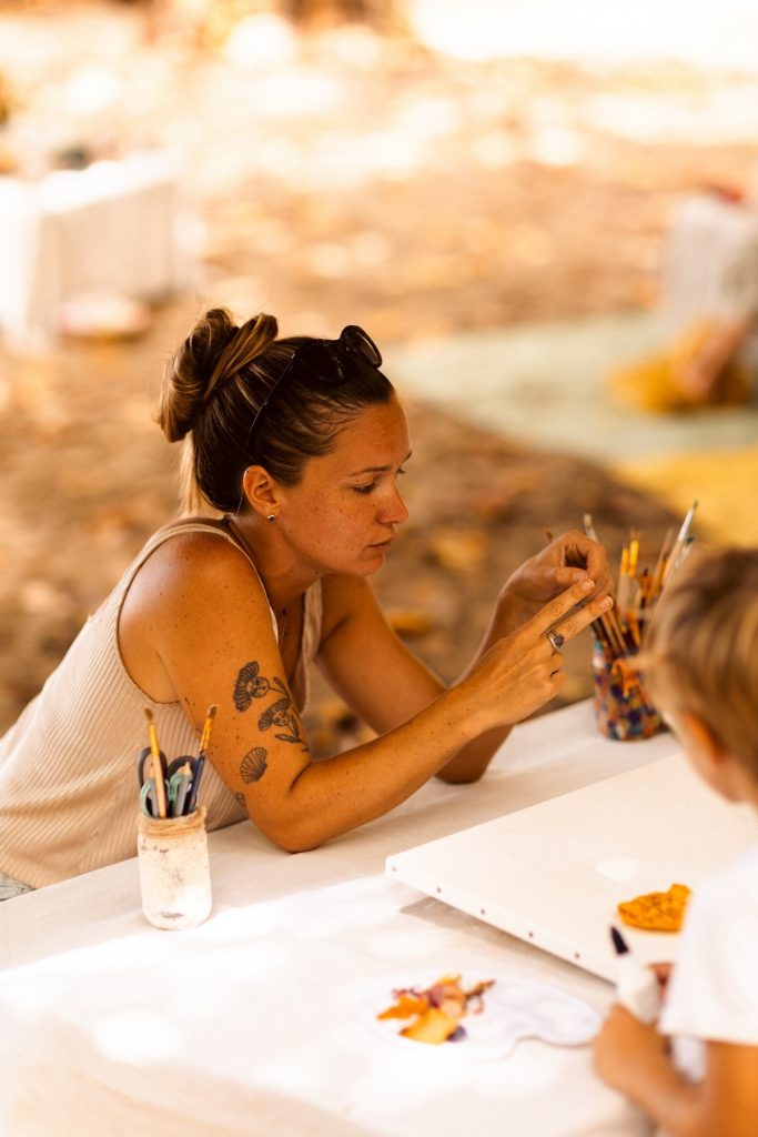Photographe atelier créatif fête des mères