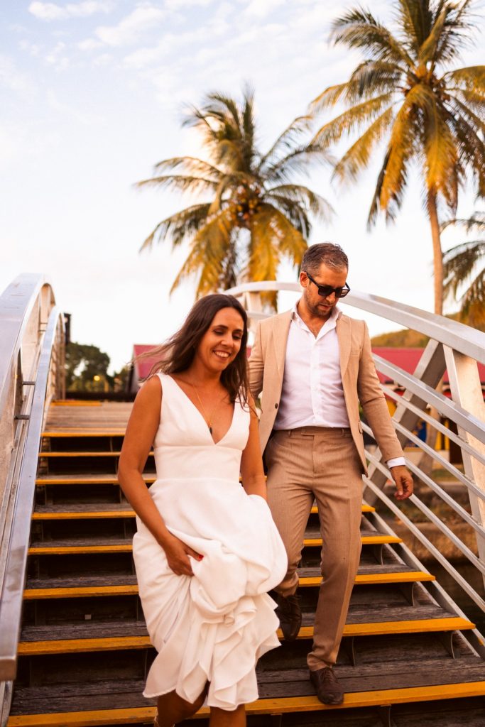 photographe séance trash the dress deshaies