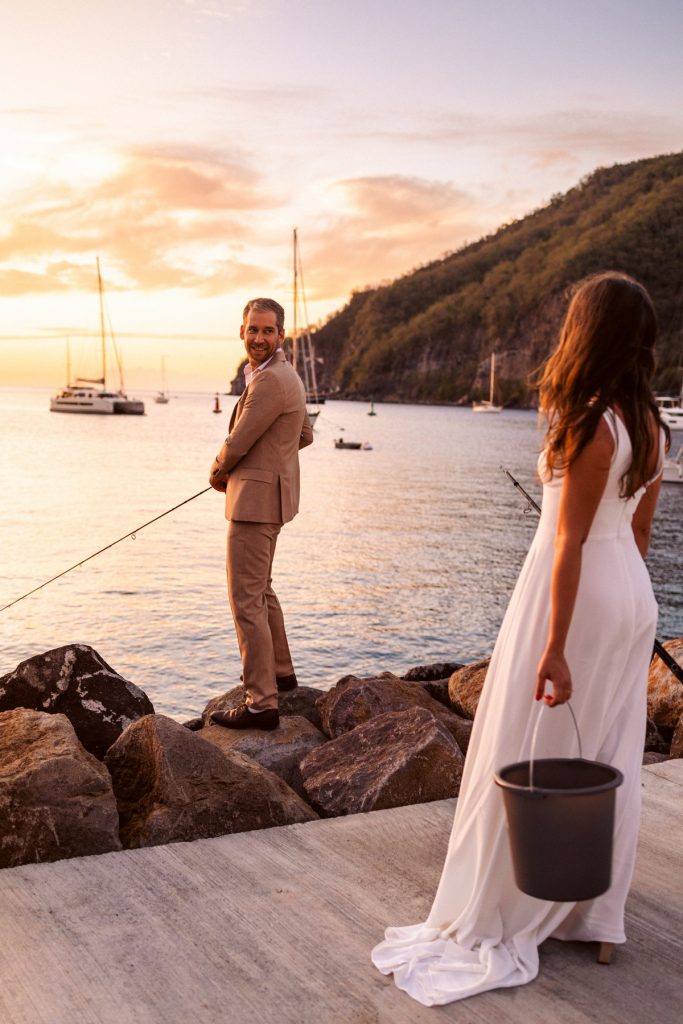 photographe séance trash the dress deshaies