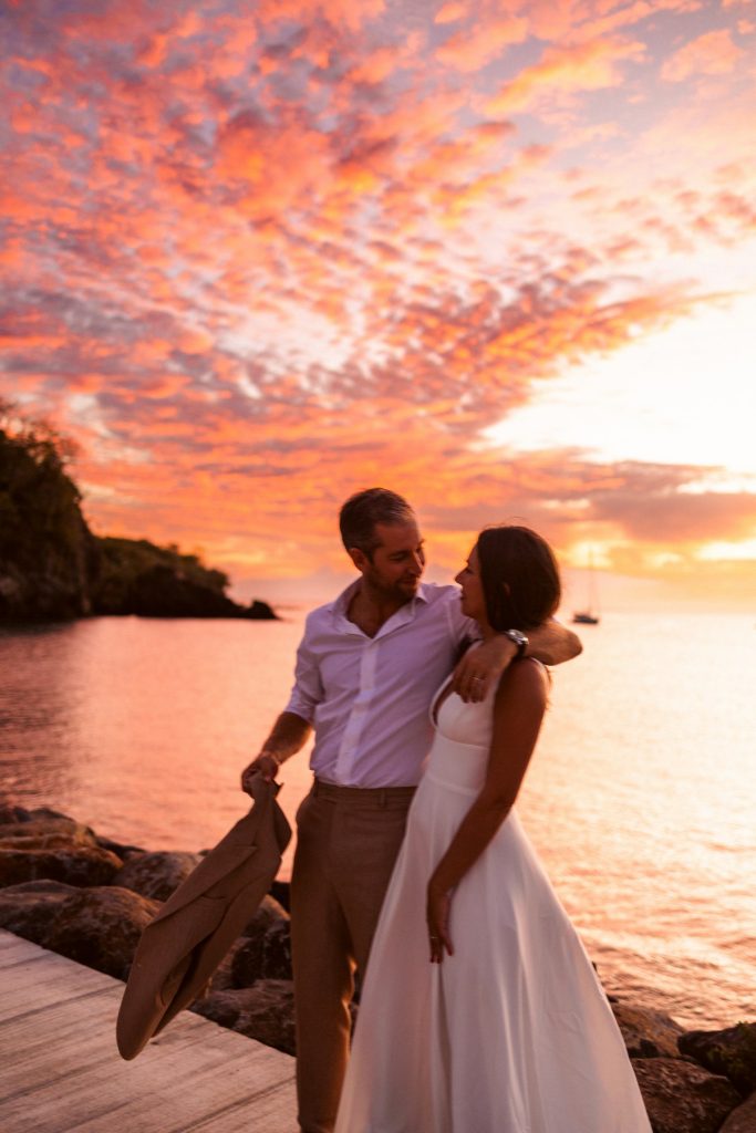photographe séance trash the dress deshaies