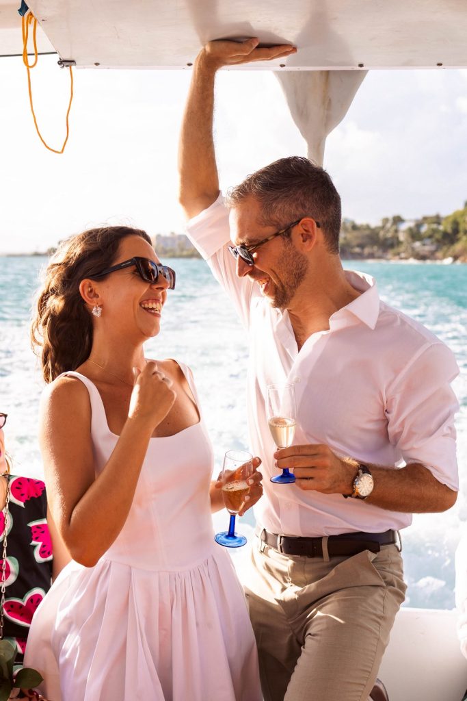 photographe de mariage Ilet Gosier bateau