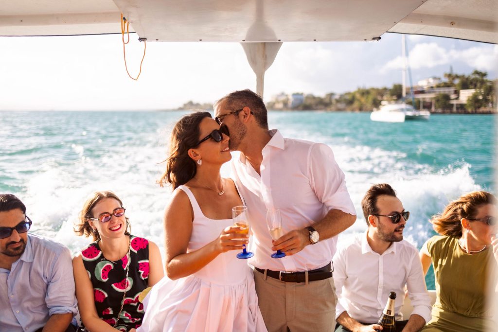 photographe de mariage Ilet Gosier bateau