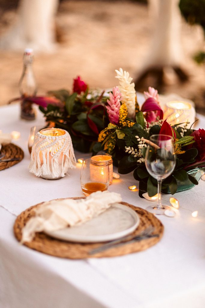 Mariage intimiste en Guadeloupe, séance photo sur la plage